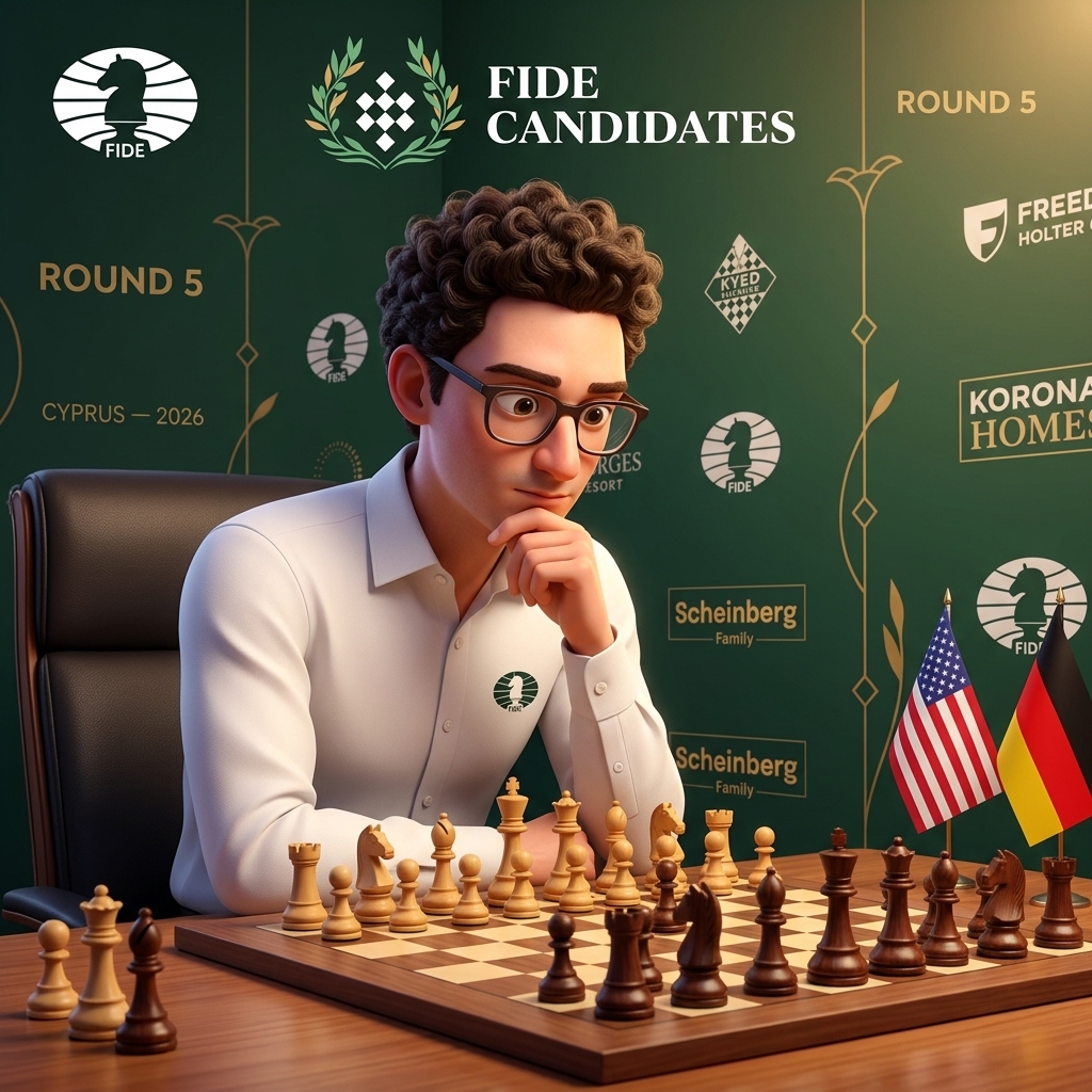 Caruana's Bounce-Back: The Pawn Storm That Broke Bluebaum
